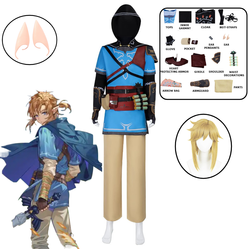 Anime Cosplay Link - Strój Cosplay Linka z Gry Tears