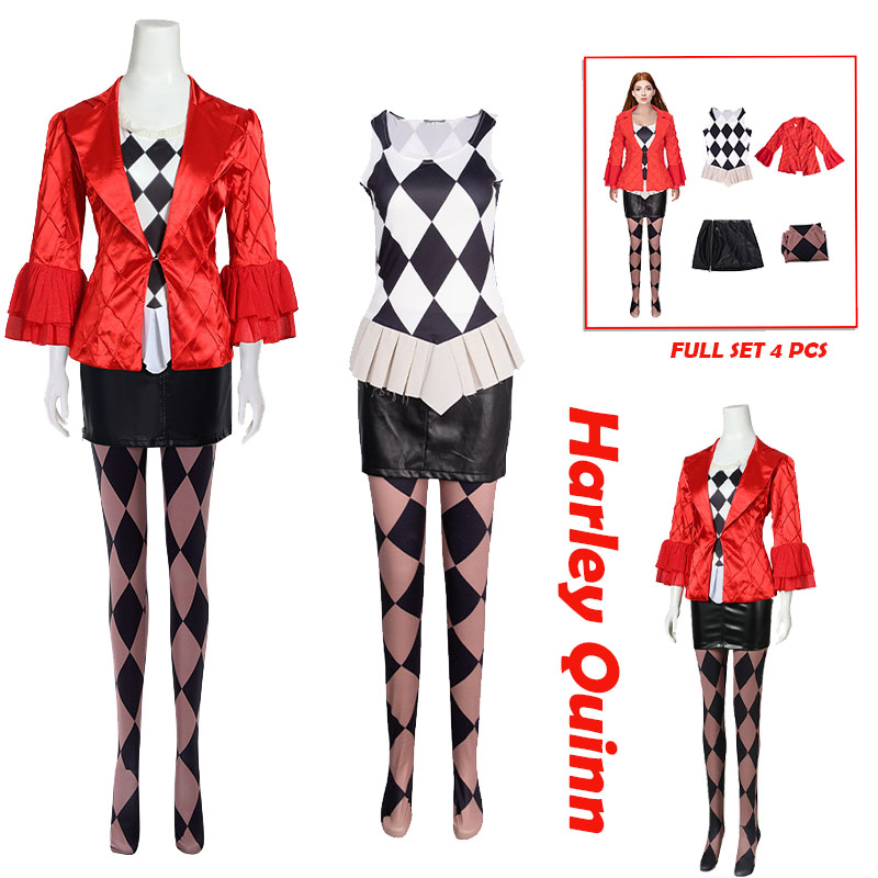 Anime Harley Quinn Cosplay - Anime The Kiding 2 Nowy Kostium