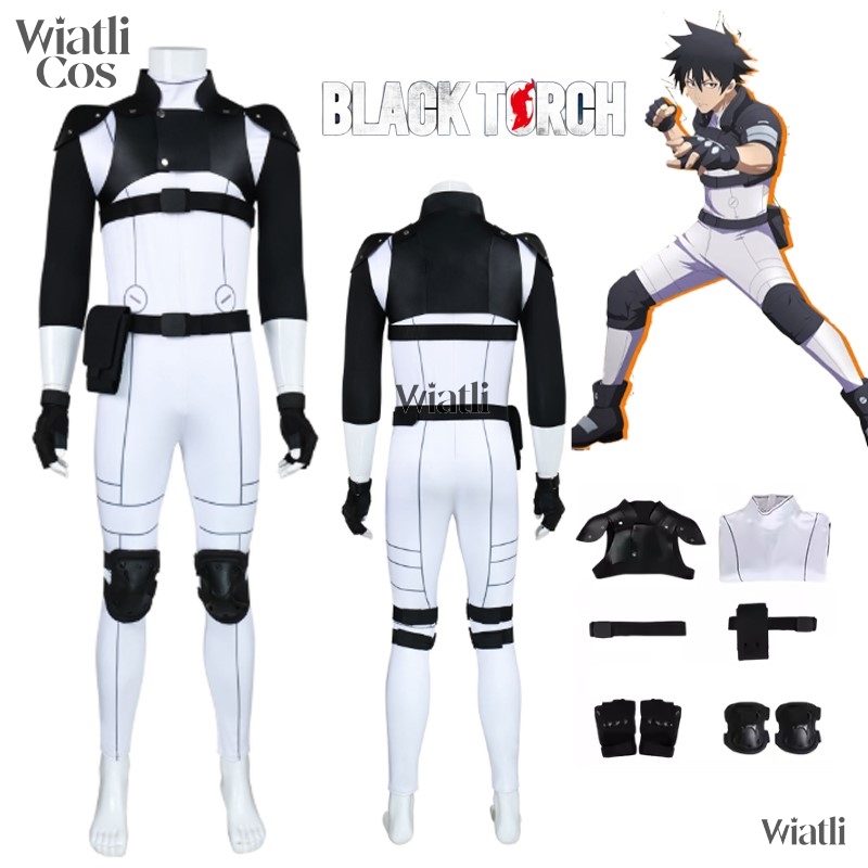Anime Cosplay Armor - Kostium cosplay Anime Black Torch Jiro