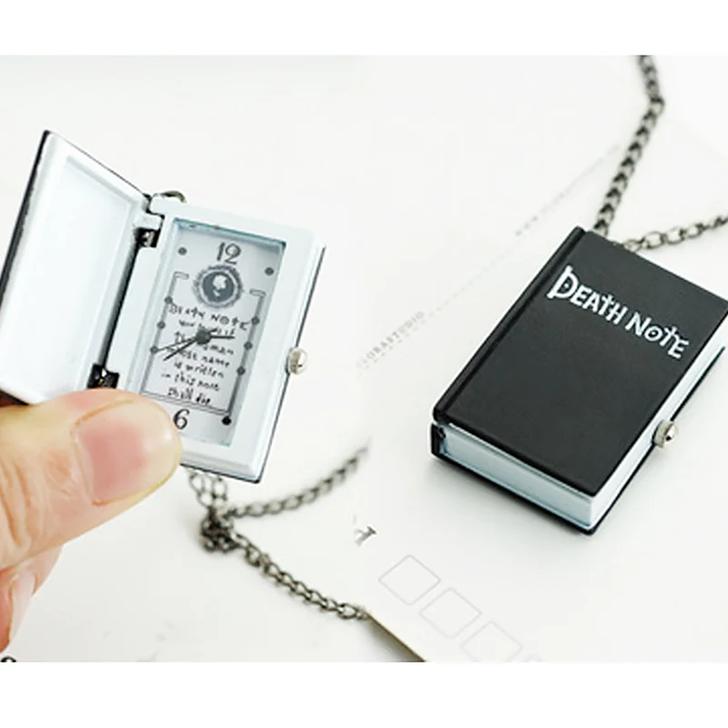 Death Note Replica - Anime DEATH NOTE Kwarcowy Zegarek Kieszonkowy