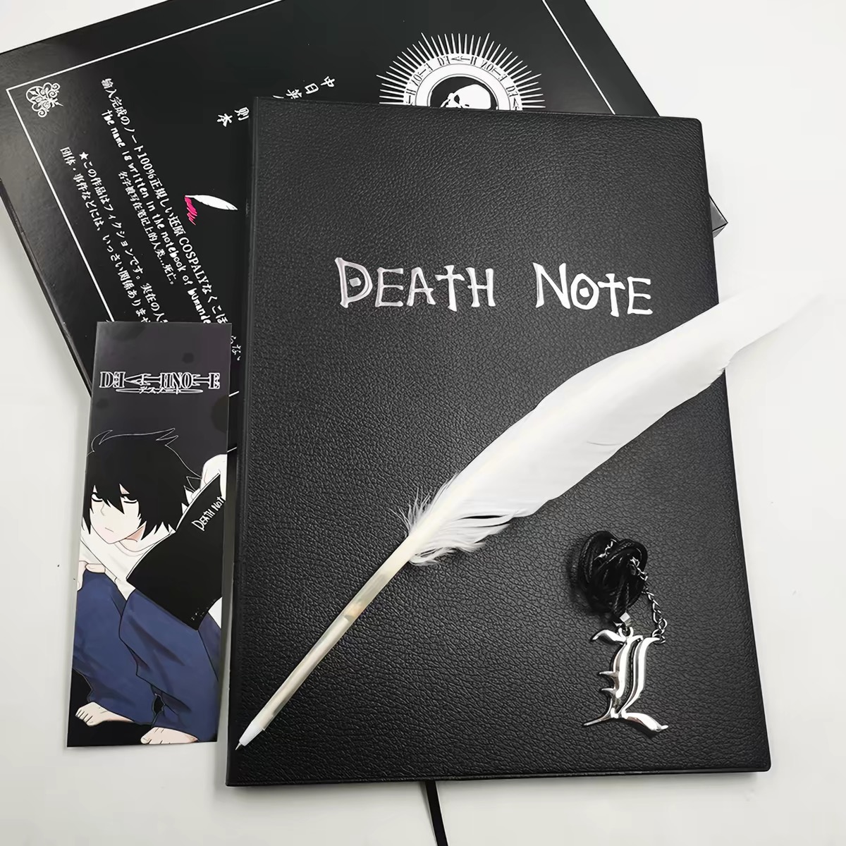 Death Note Replica - Notatnik Death Note do cosplayu, replika