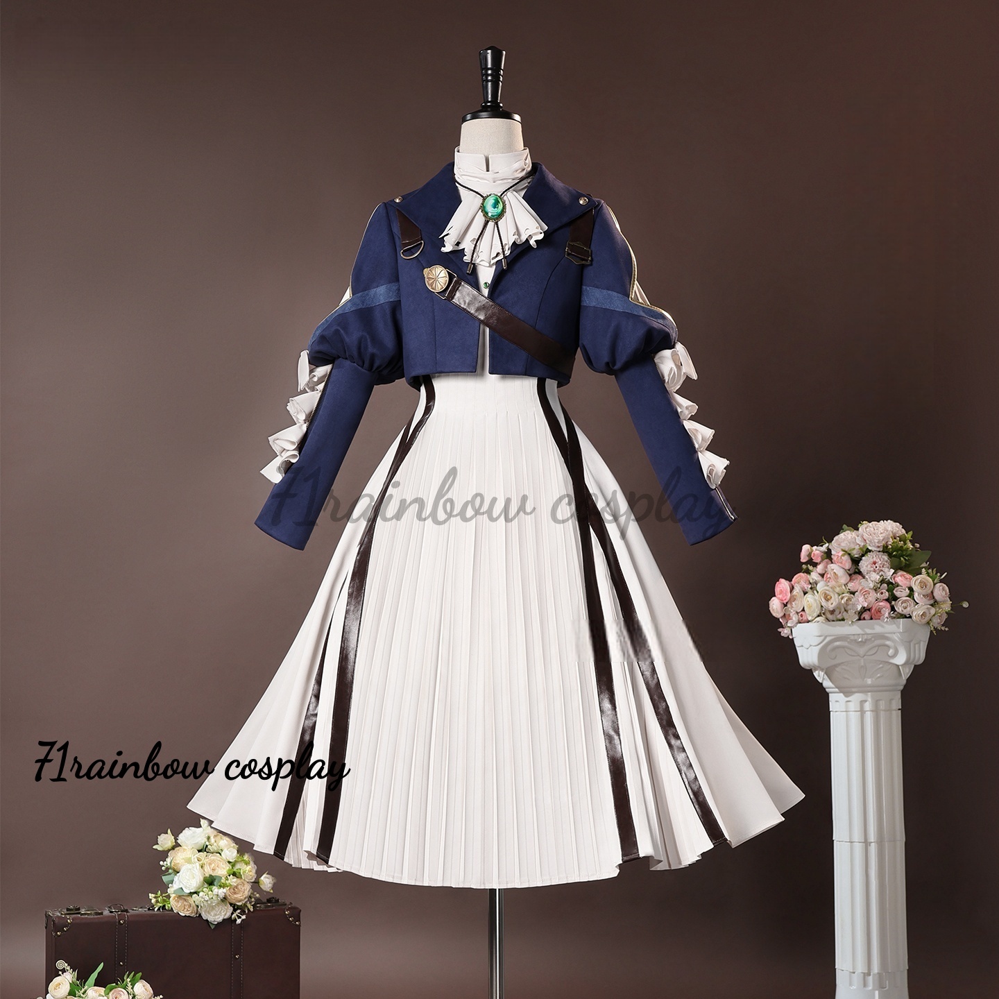 Violet Evergarden Dress - Anime Violet Evergarden Strój Cosplay Damski