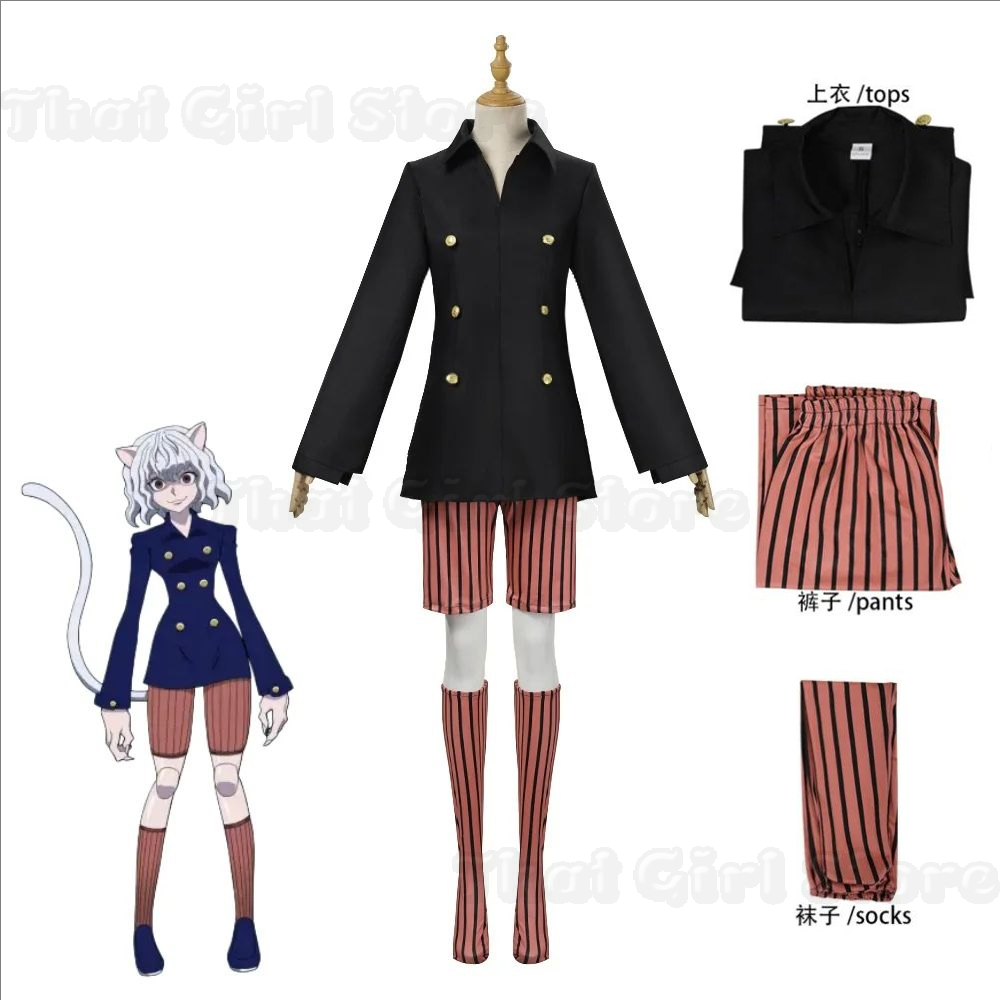 Hunter X Hunter Uniform - Damski strój anime kocia kobieta Hunter