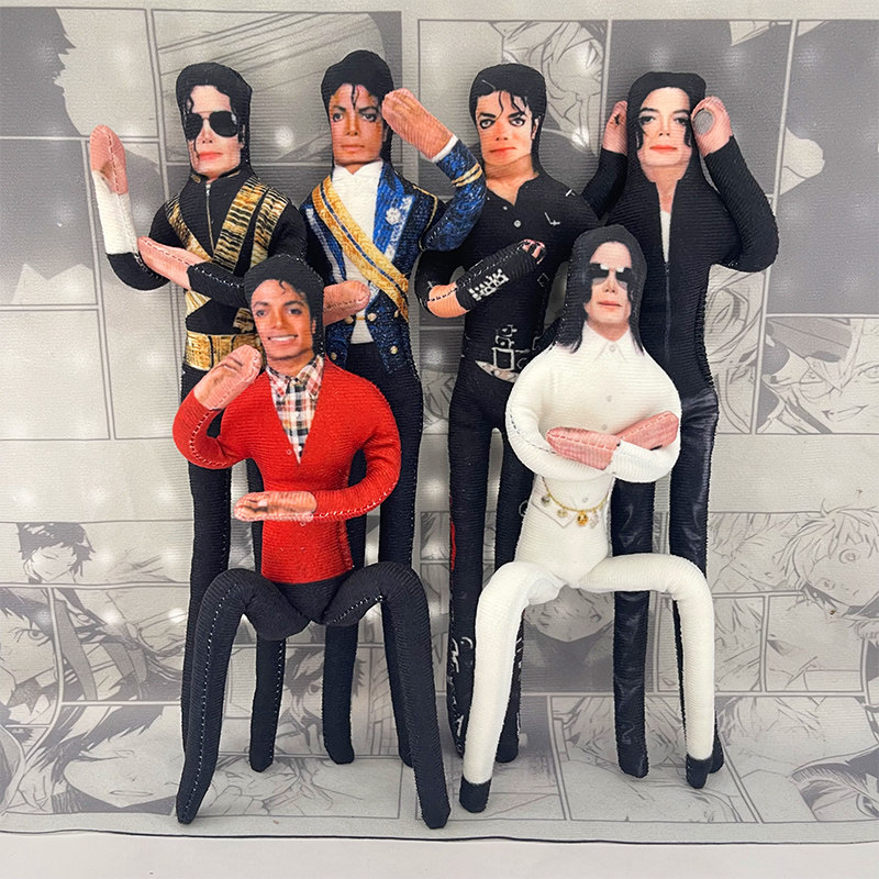 Anime Cosplay Sus - Michael Jackson Figurka z ruchomymi stawami,