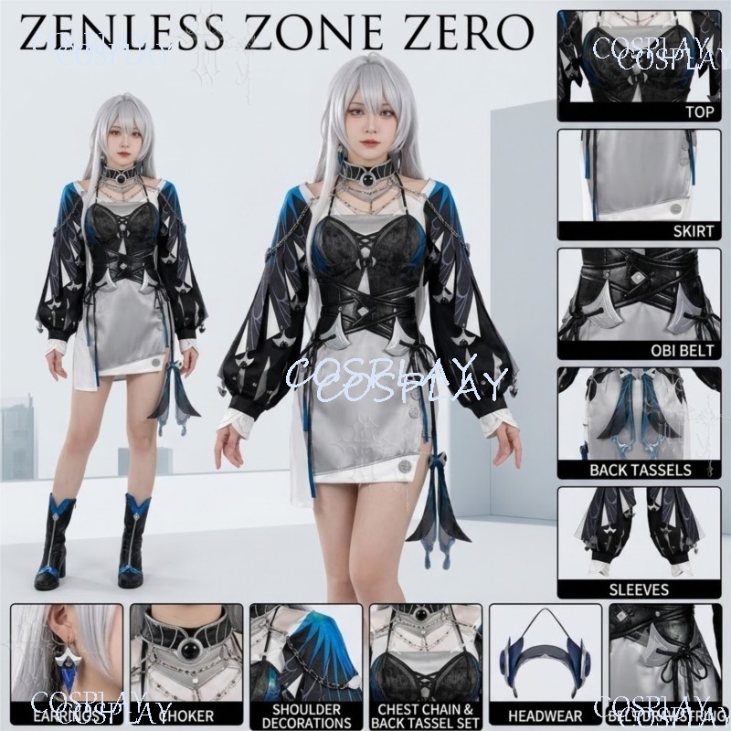 Convention Cosplay Anime - Kostium cosplay z gry Zenless Zone