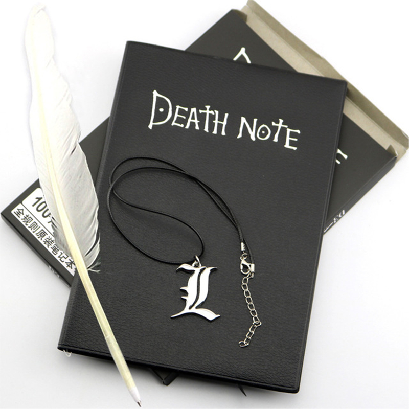 Death Note Replica - Zestaw notatników Anime Death Skórzany dziennik
