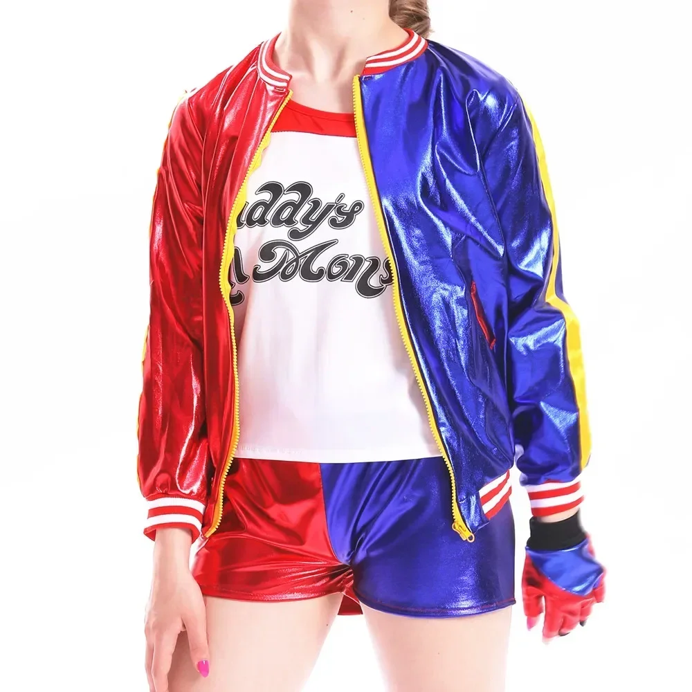 Anime Harley Quinn Cosplay - Harley kostiumy Cosplay samobójstwo Quinzel dzieci