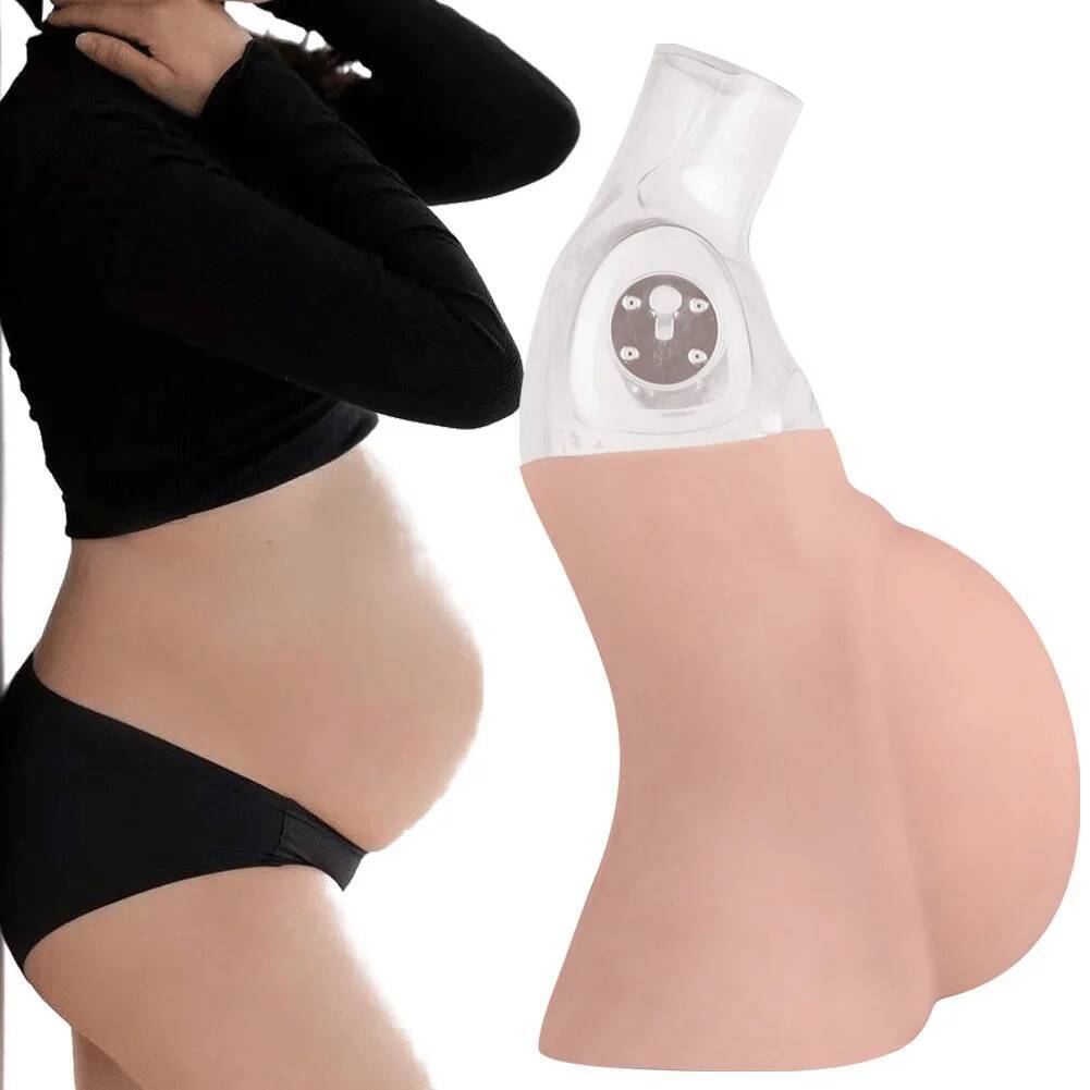 Anime Cosplay Pregnant - Fałszywy brzuch ciążowy, silikonowy brzuch, brzuch