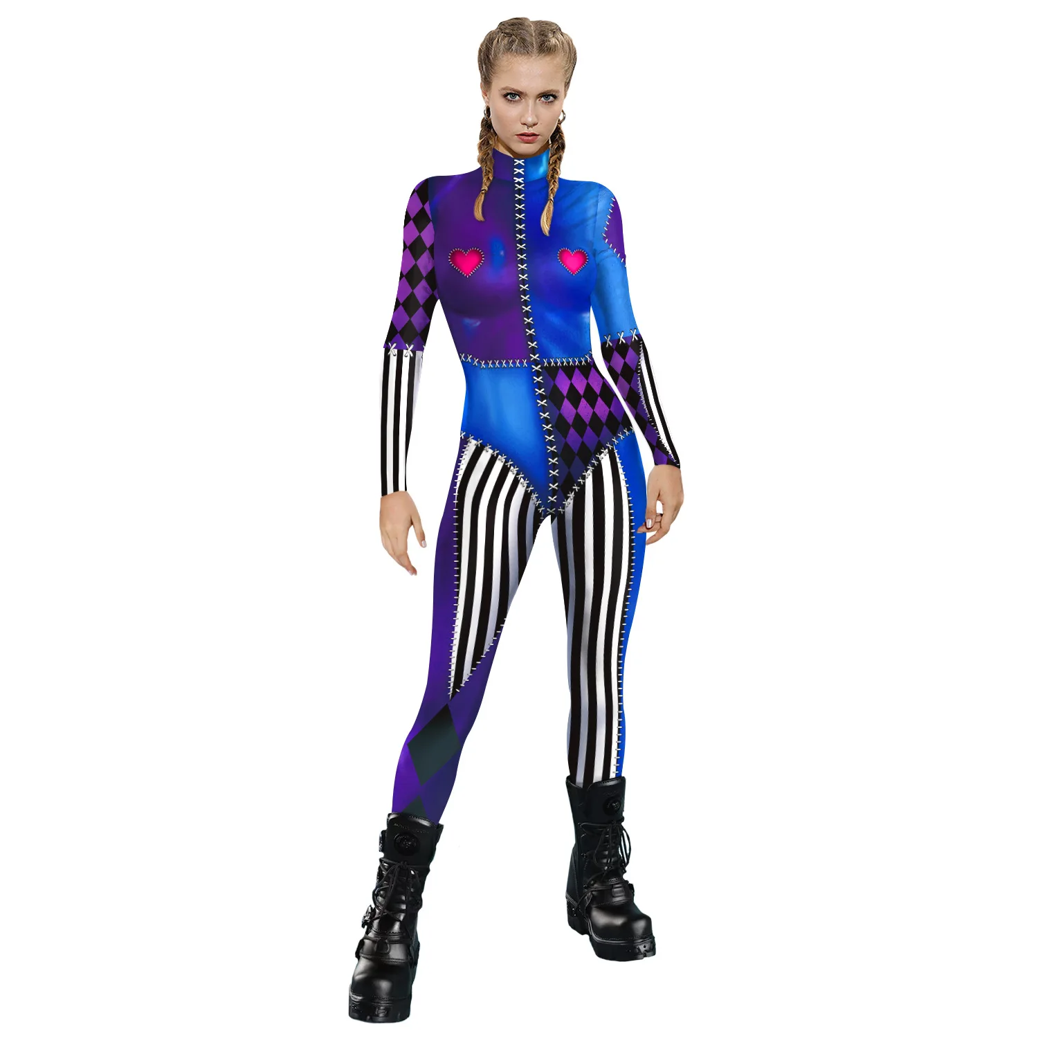 Anime Harley Quinn Cosplay - Kostium Cosplay Anime Harley Quinn Damski