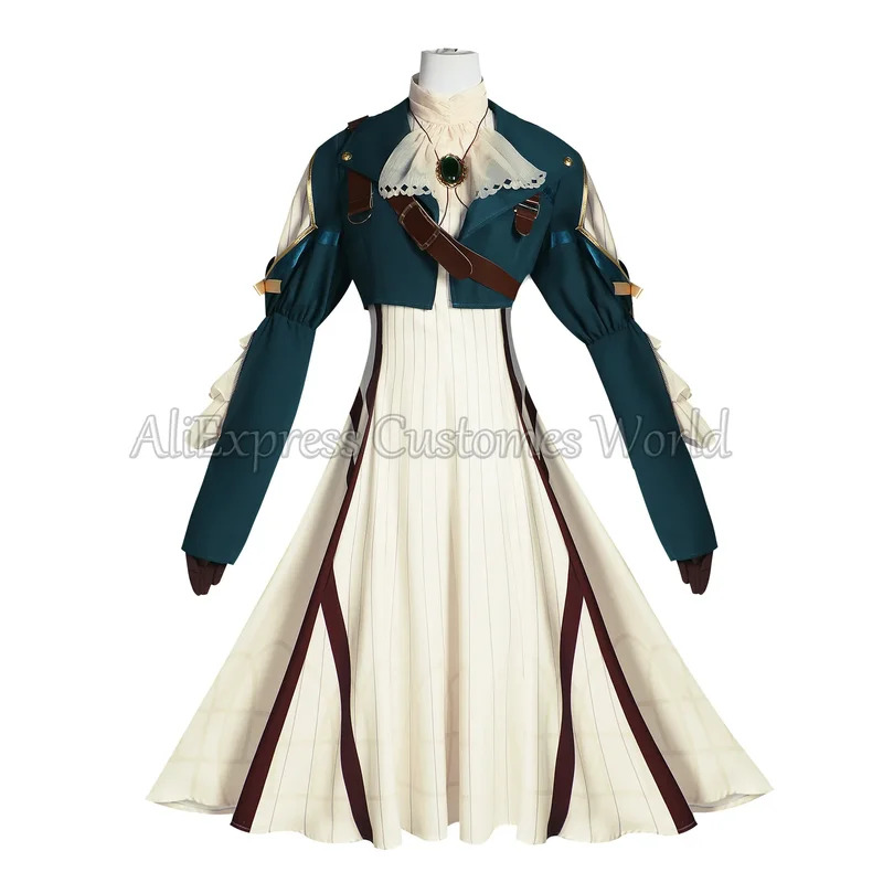 Violet Evergarden Dress - Kostium Cosplay CyAnime Violet Evergarden Damski