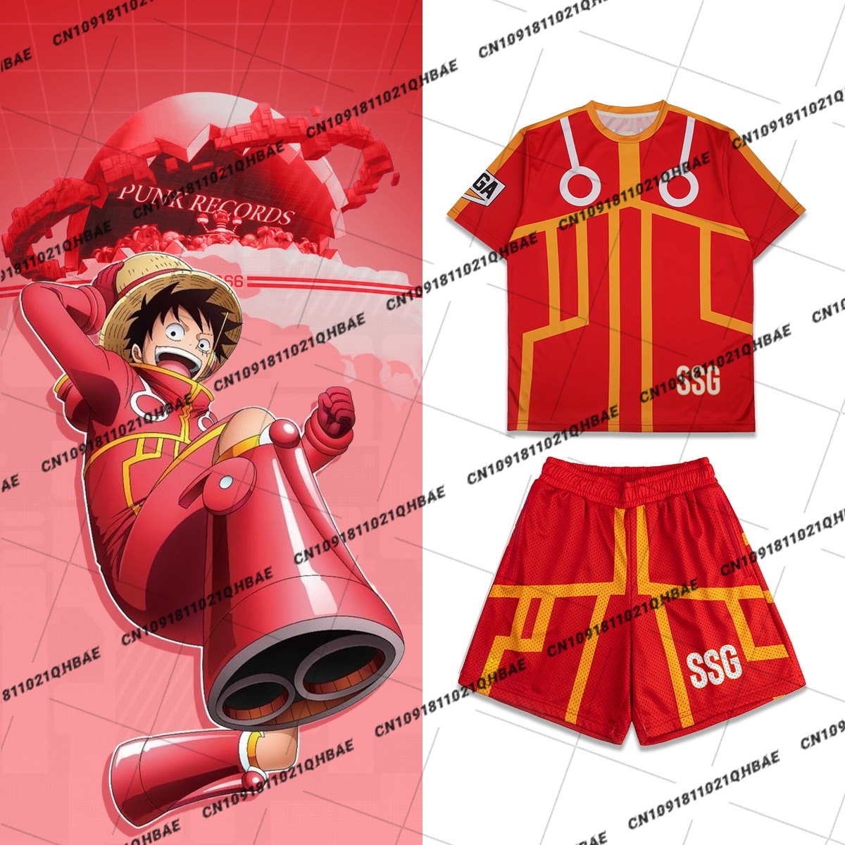Costume Anime Cosplay - Nowy zestaw dla fanów anime: Monkey