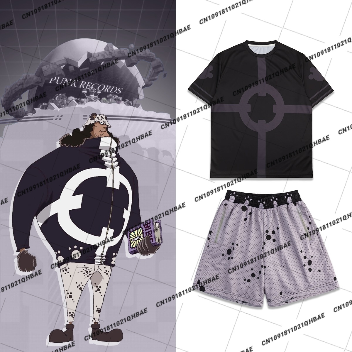 Costume Anime Cosplay - Nowy Zestaw dla Fanów Anime: Wyspa
