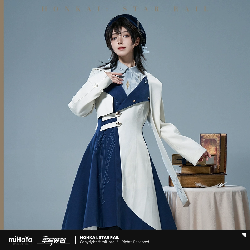 Anime Cosplay Seri - Oficjalny płaszcz Sunday z Honkai Star