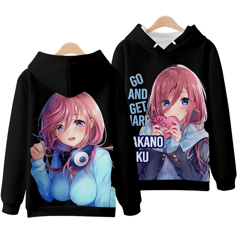 Quintuplets Anime Cosplay - Bluzy 3D Vivi 2025 Pięcioraczki z
