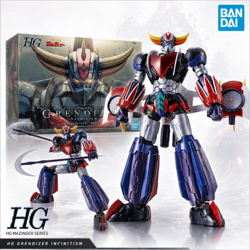 Bandai Gundam Rg - Oryginalny model Bandai HG 1/144 Grendizer