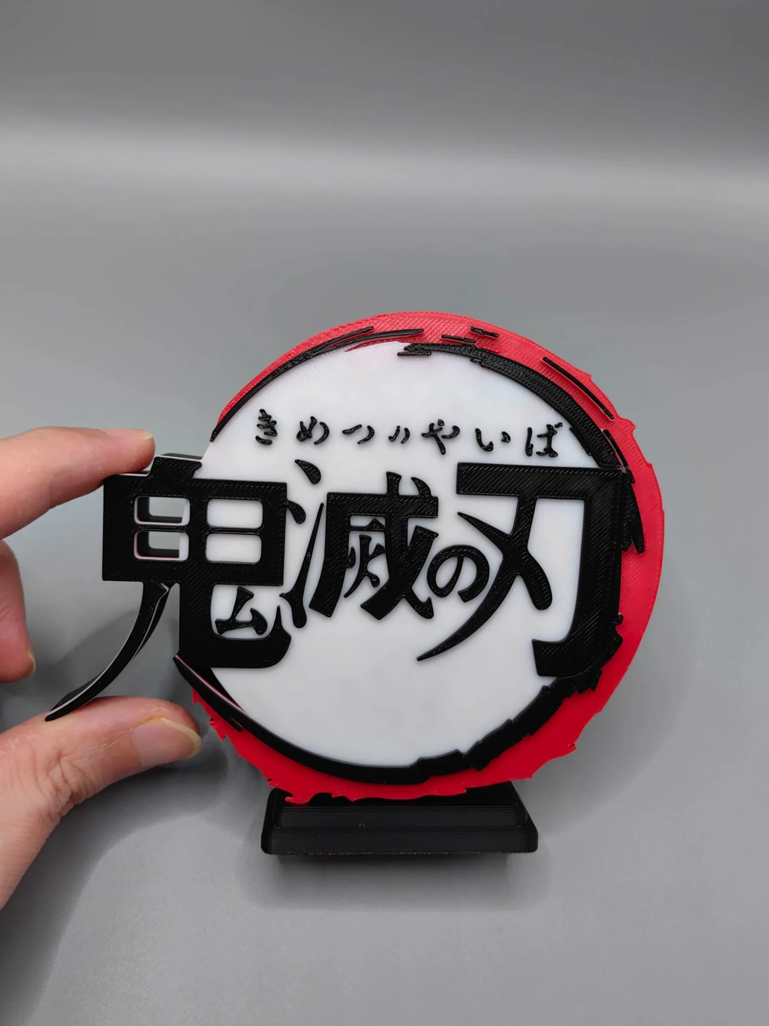 Anime Kimetsu No Yaiba Logo 3D – Anime Cosplay Title recenzja i cena
