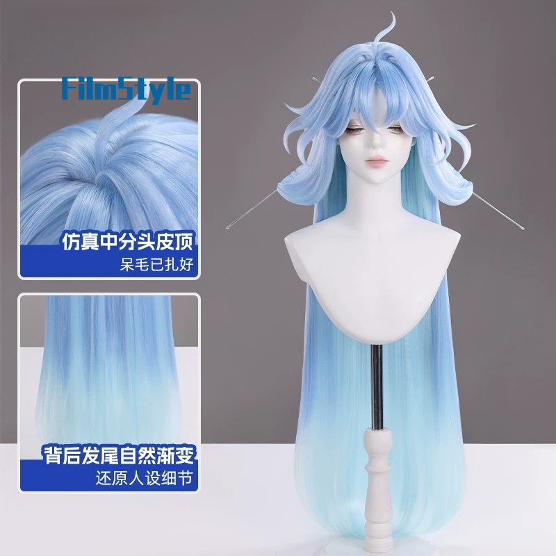 Peruka do cosplayu Qingxiao z  – Anime Cosplay Wigs recenzja i cena