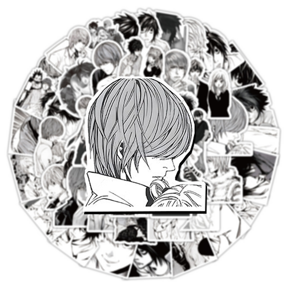 10/30/60 szt. Naklejki Anime D – Death Note Replica recenzja i cena
