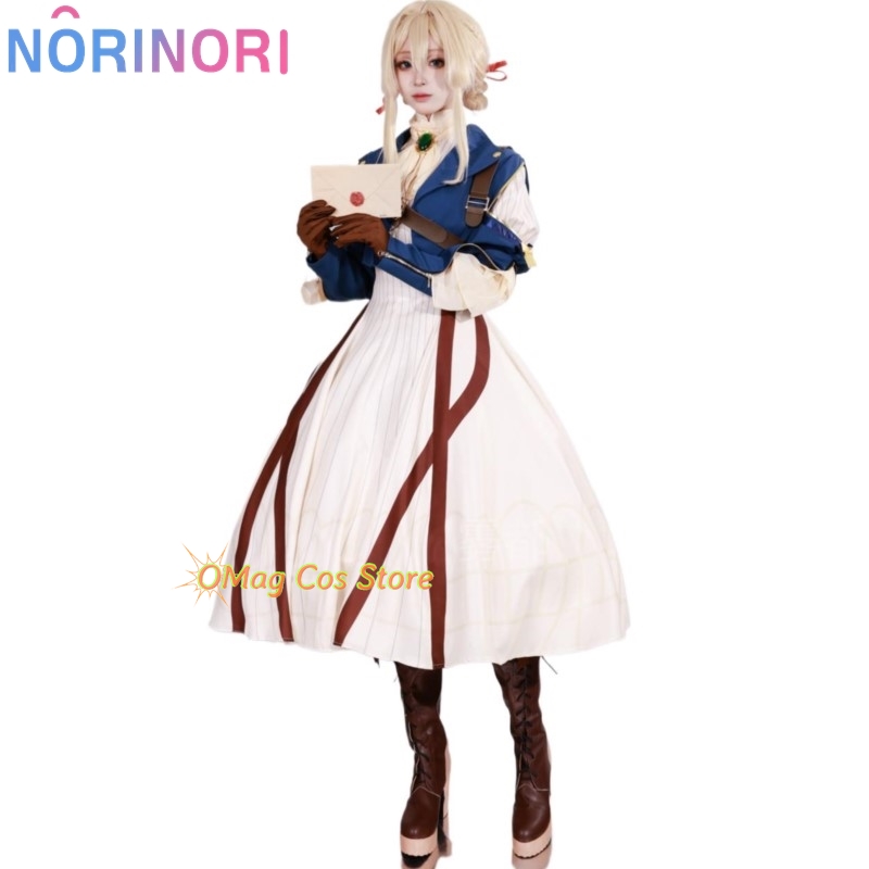 Stroje na Halloween Kostiumy V – Violet Evergarden Dress recenzja i cena