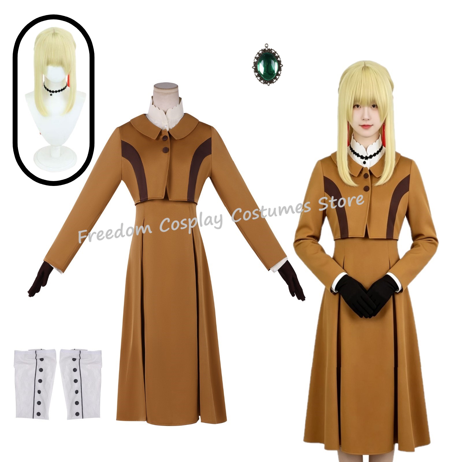 Kostium Cosplay Anime Violet E – Violet Evergarden Dress recenzja i cena