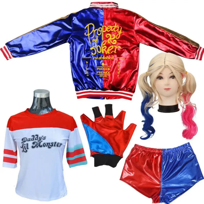 Kostium Harley Quinn Suicide S – Anime Harley Quinn Cosplay recenzja i cena