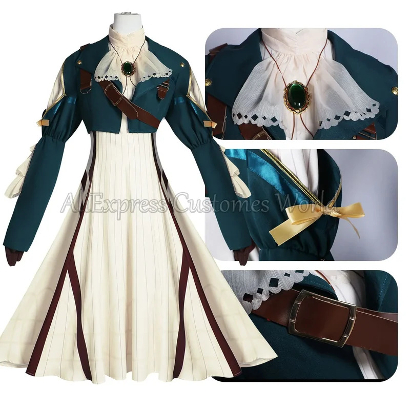 Kostium Cosplay CyAnime Violet – Violet Evergarden Dress recenzja i cena