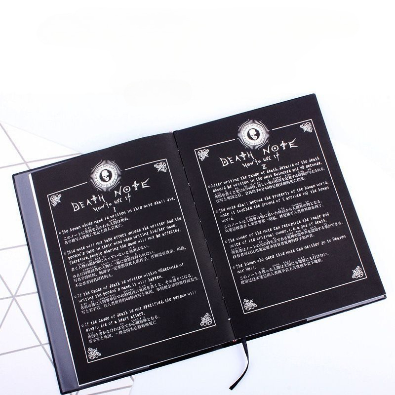 Anime Death Note Notatnik Skór – Death Note Replica recenzja i cena