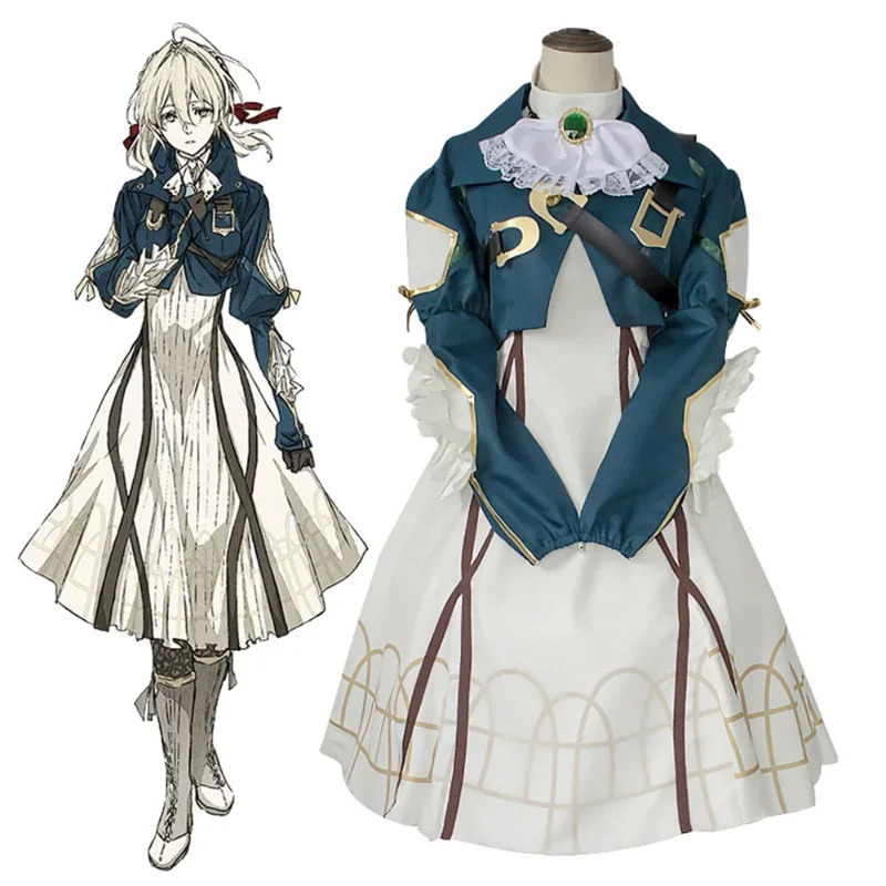 Anime Violet Evergarden Strój  – Violet Evergarden Dress recenzja i cena