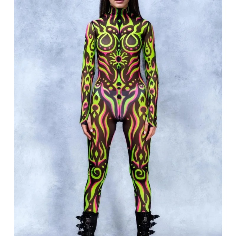 Stylowe legginsy z nadrukiem c – Anime Cosplay Armor recenzja i cena