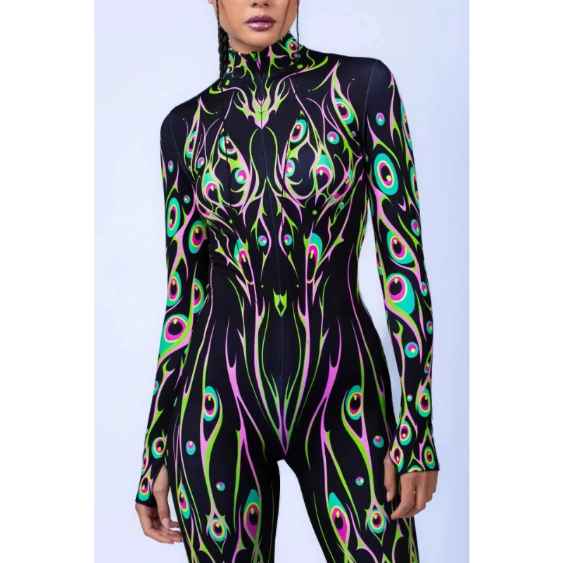 Stylowe legginsy z nadrukiem c – Anime Cosplay Armor recenzja i cena