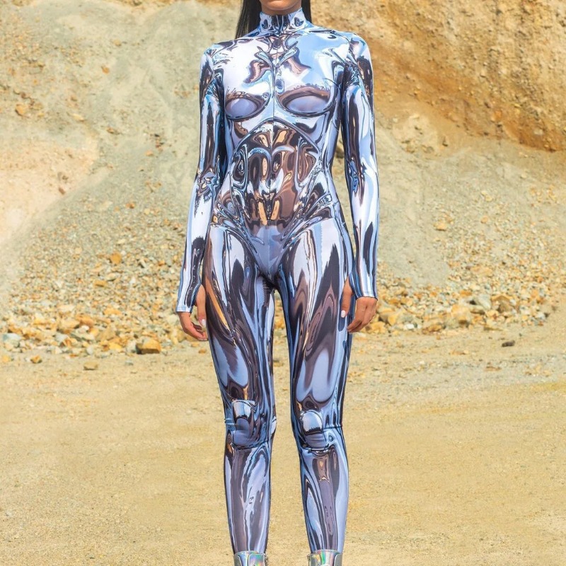 Stylowe legginsy z nadrukiem c – Anime Cosplay Armor recenzja i cena