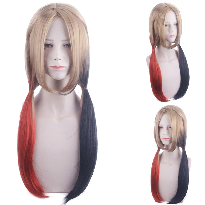 Peruka cosplayowa dla kobiet Q – Anime Harley Quinn Cosplay recenzja i cena