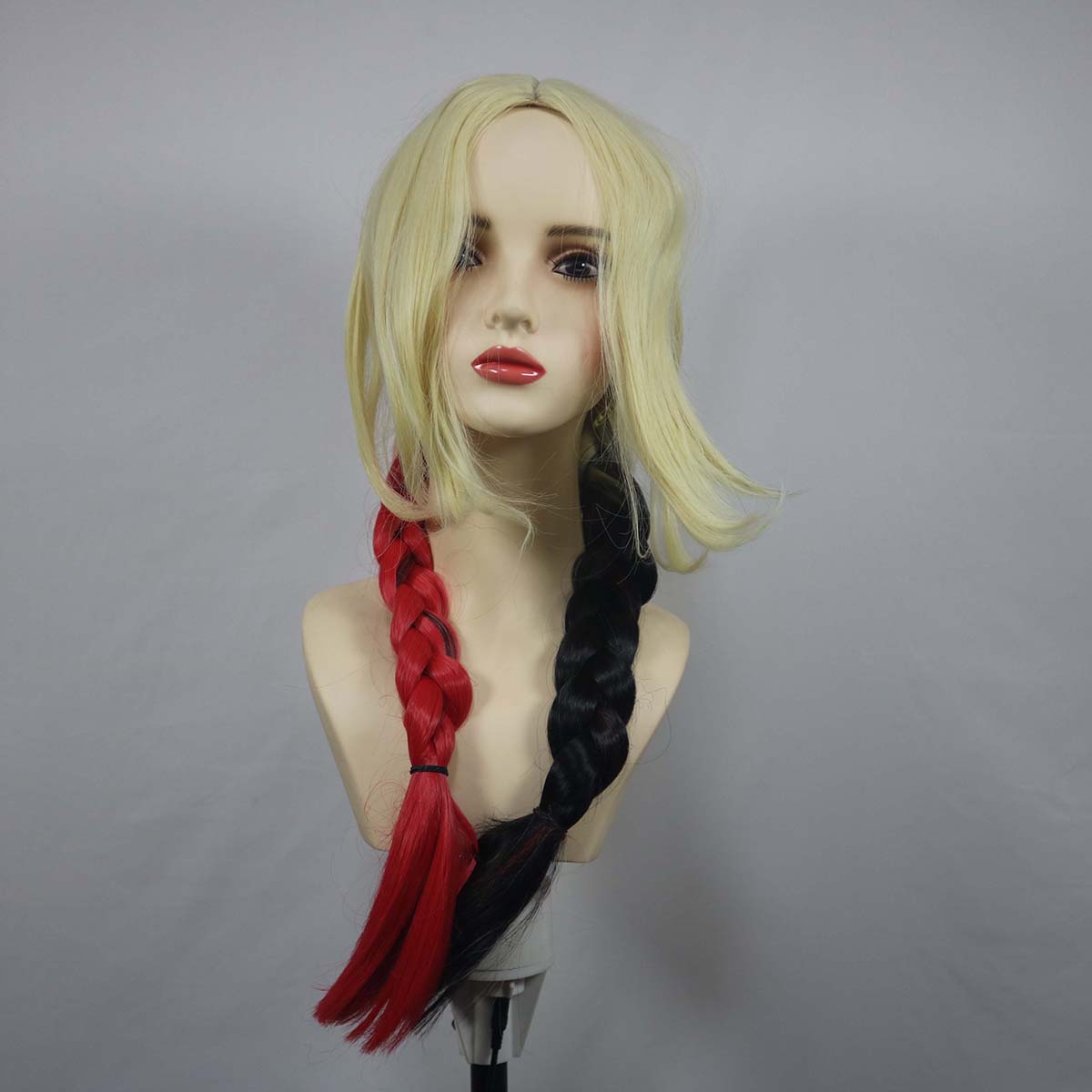 Peruka cosplayowa dla kobiet Q – Anime Harley Quinn Cosplay recenzja i cena