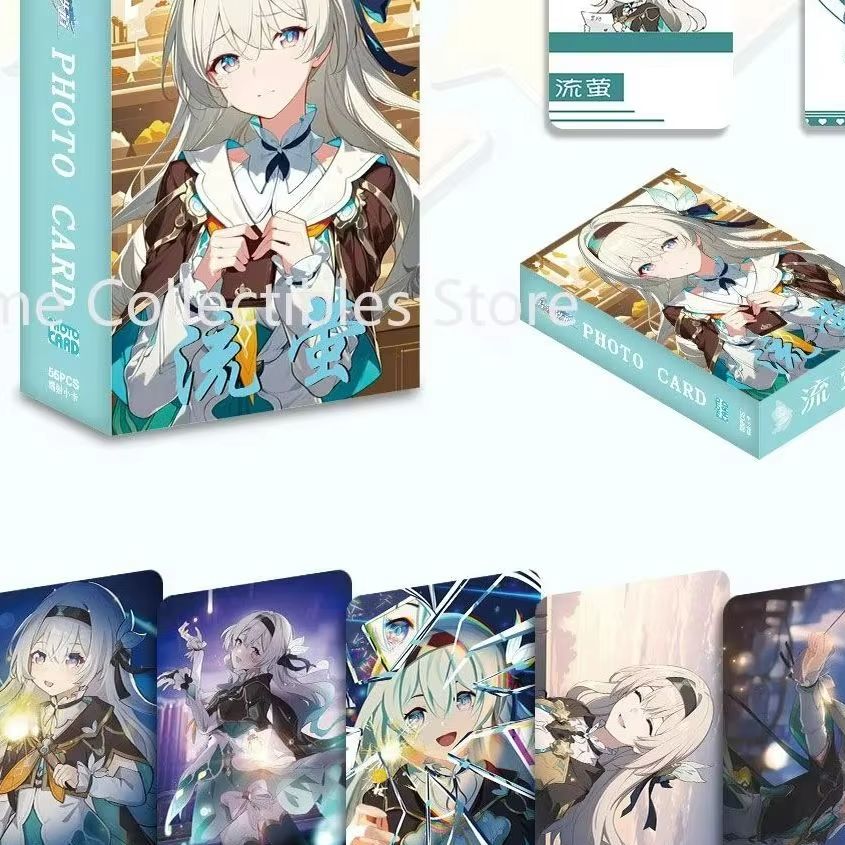 55 szt./zestaw Honkai: Star Ra – Anime Cosplay Photo recenzja i cena