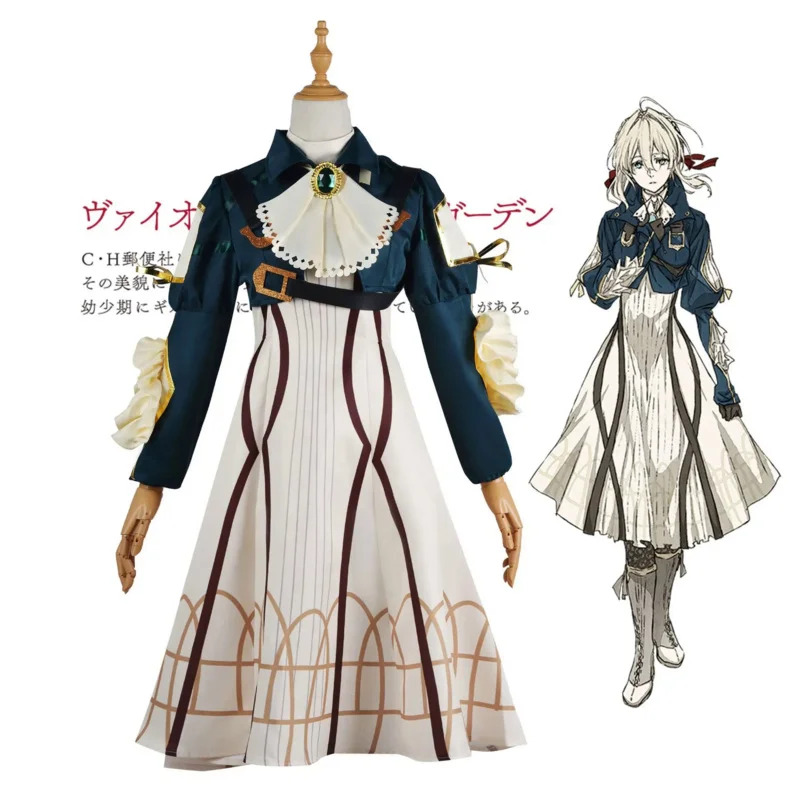 Kostium Anime Violet Evergarde – Violet Evergarden Dress recenzja i cena