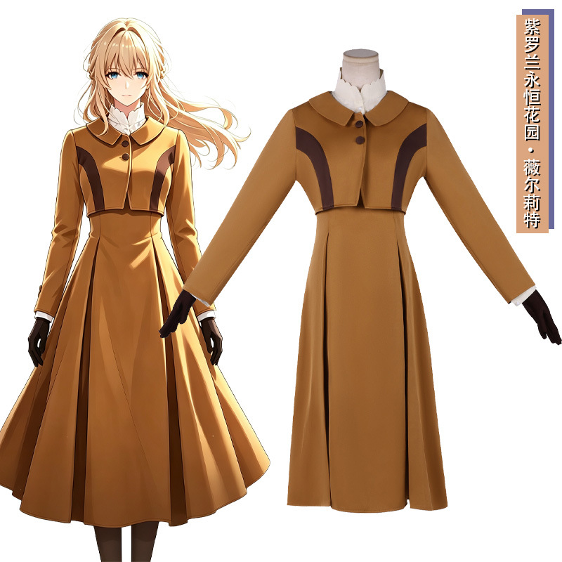 Zestaw cosplay Violet Evergard – Violet Evergarden Dress recenzja i cena
