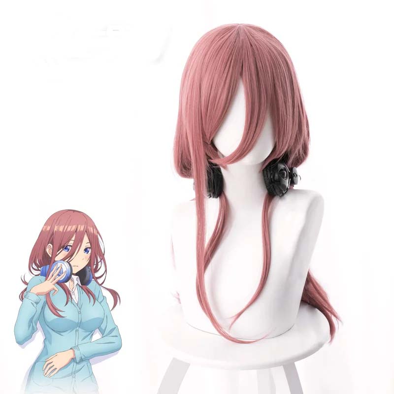 Ciemnoróżowa peruka cosplay an – Quintuplets Anime Cosplay recenzja i cena