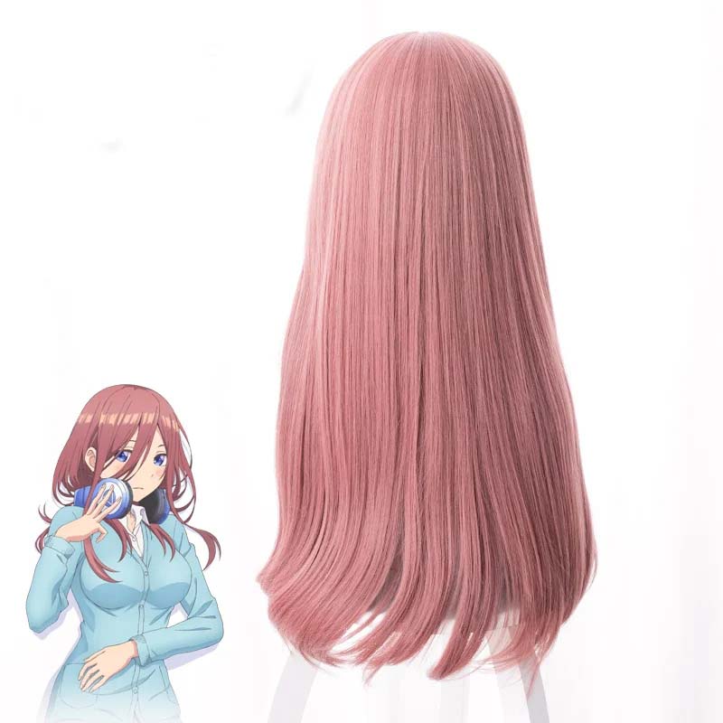 Ciemnoróżowa peruka cosplay an – Quintuplets Anime Cosplay recenzja i cena